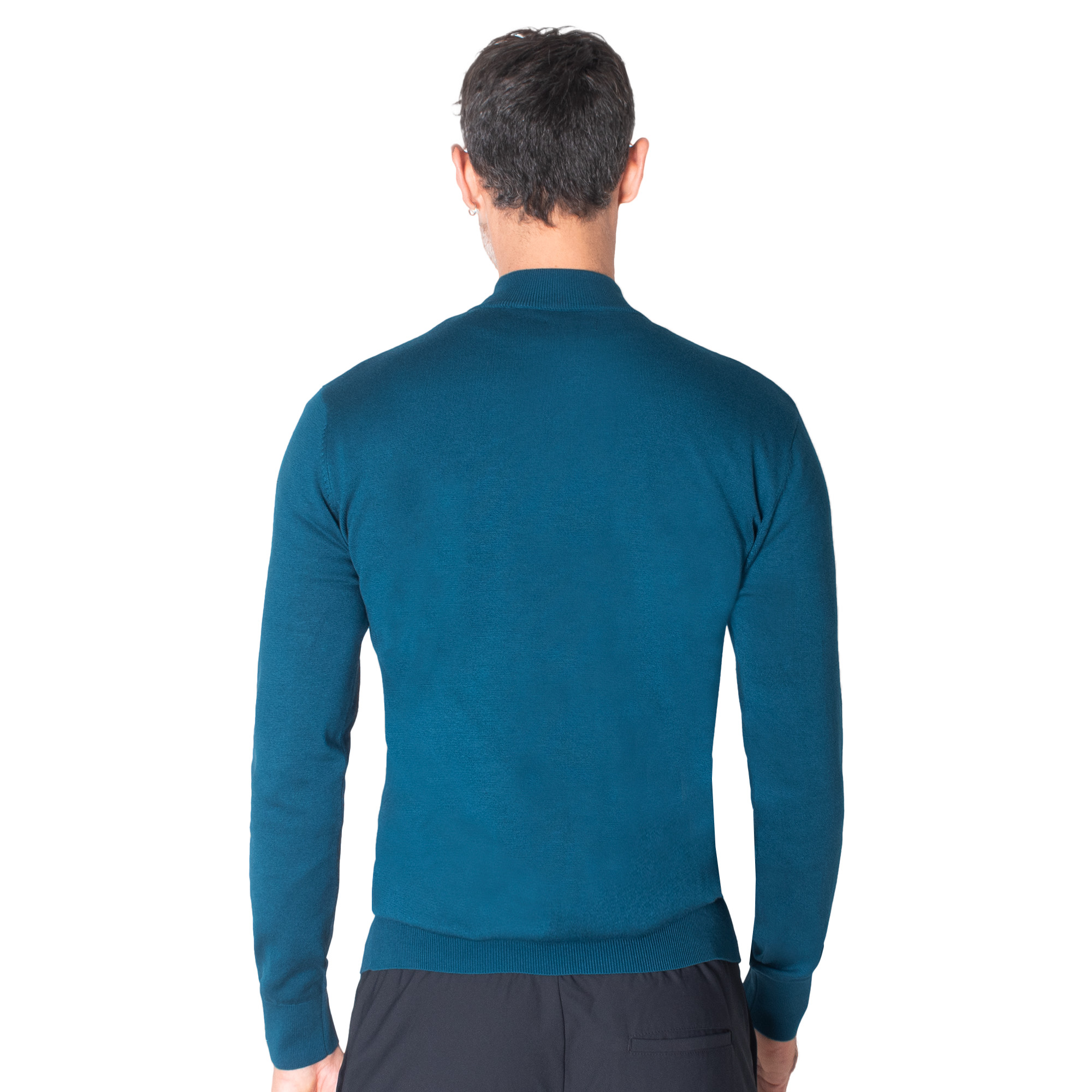 Su&eacute;ter Cuello Mock Generra Regular Fit para Hombre image number null