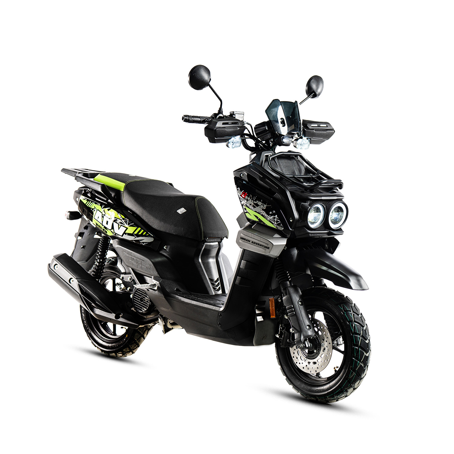 Motoneta Treck Motors Acorazada 150 Verde/Negro 2026 image number null