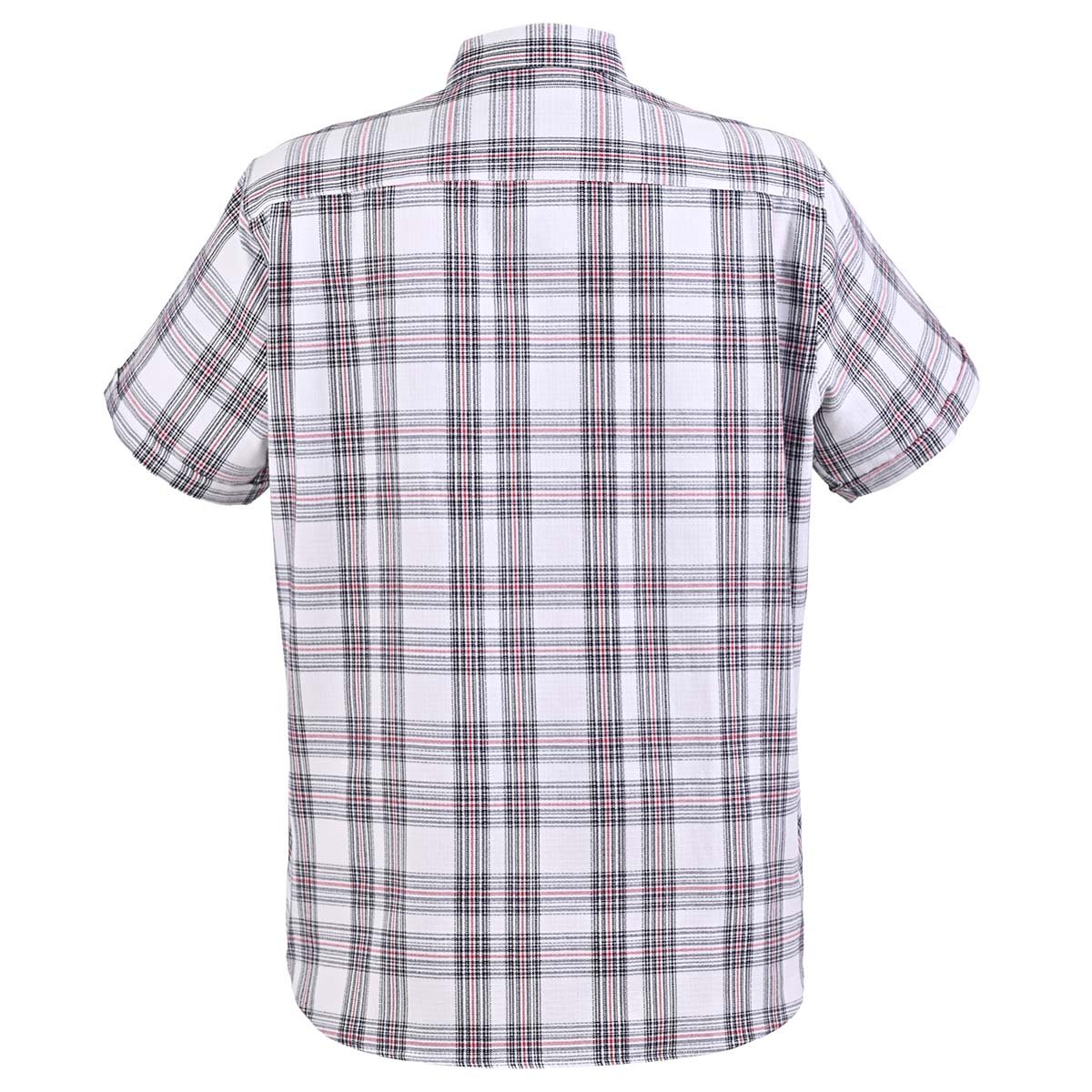 Guayabera a Cuadros Michel Blanc Manga Larga para Hombre Plus image number null