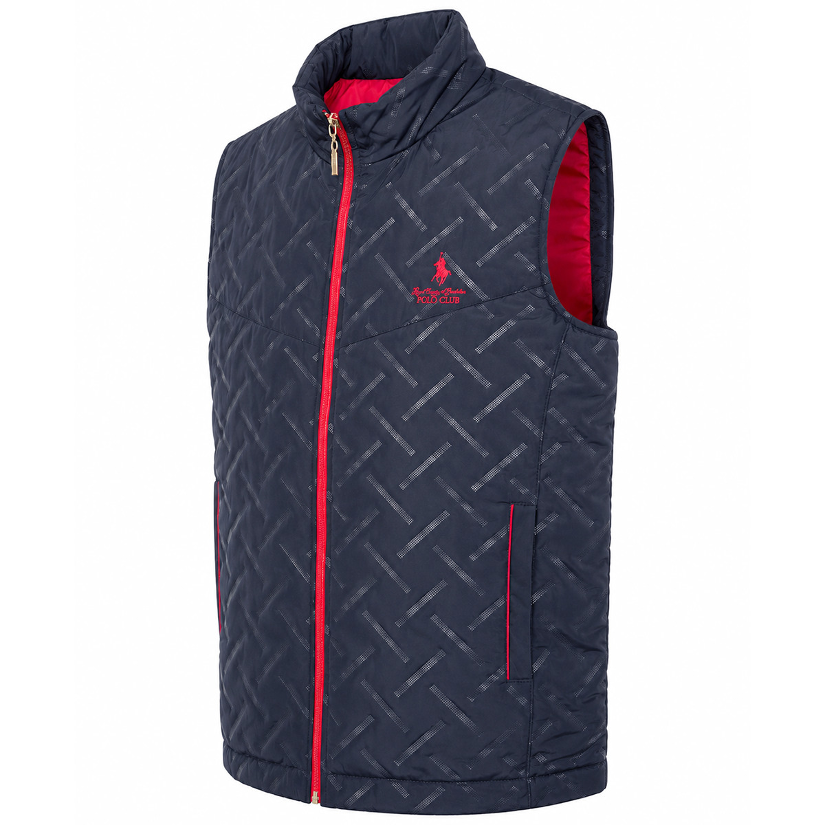 Chaleco Capitonado Royal Polo Club Azul Oscuro para Hombre Plus image number null