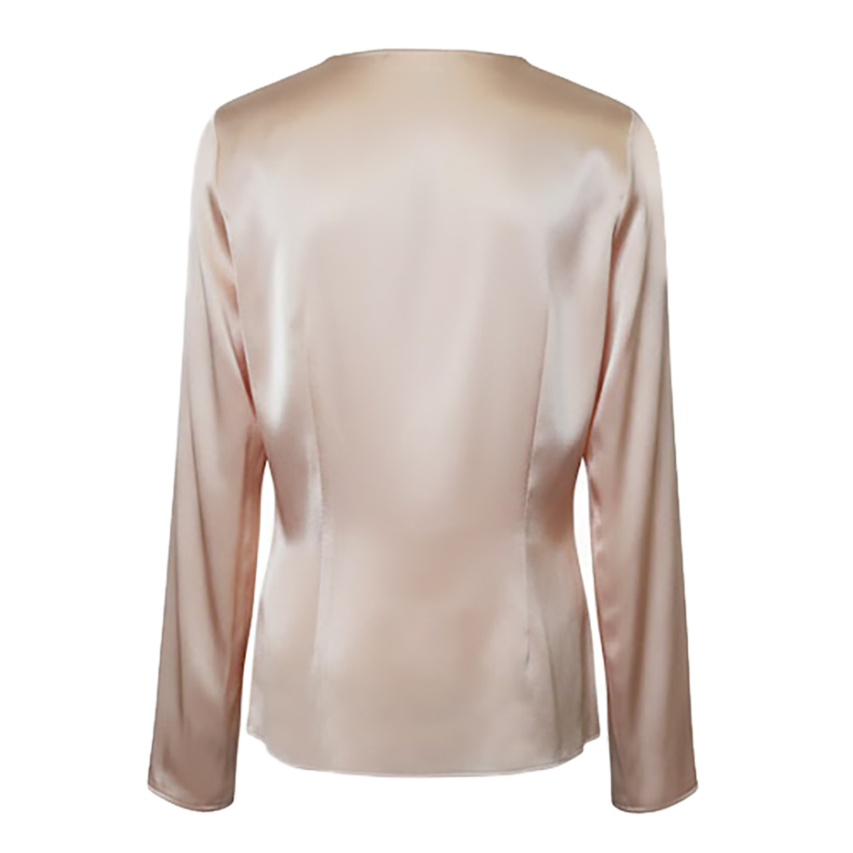 Blusa Satin Cuello Holgado Chaps  Para Mujer image number null