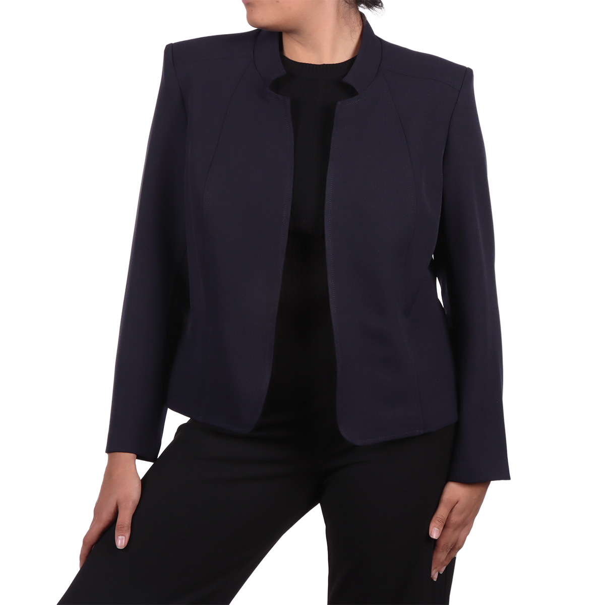 Saco Liso Manga Larga Elegancia Diva By Gamus para Mujer image number null