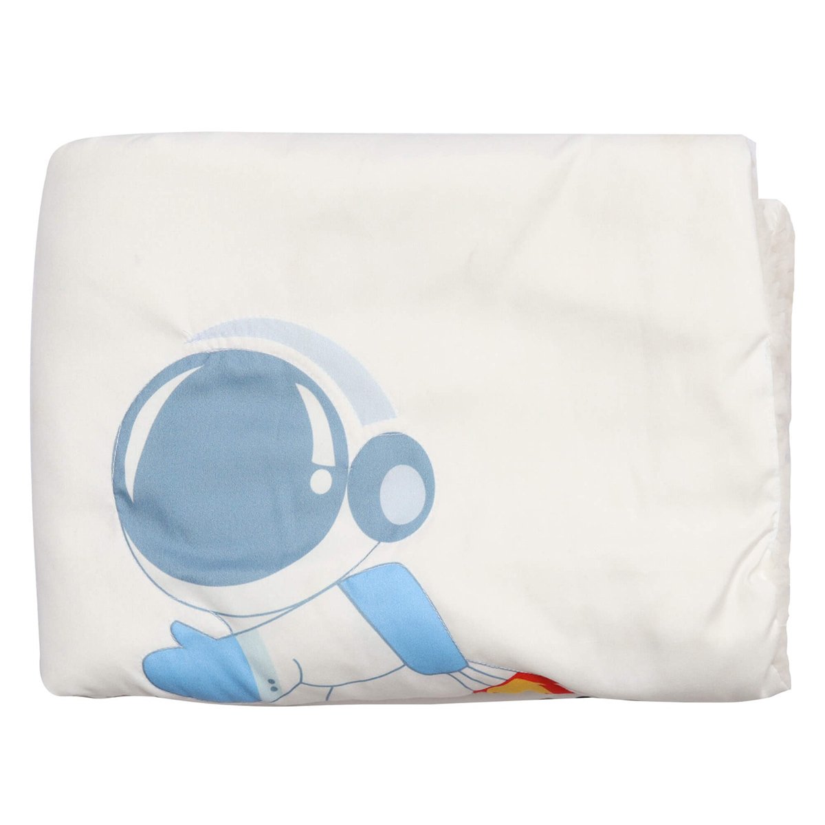 Edredon Cuna con Borrega Cary Astronauta 70x100 cm Azul image number null