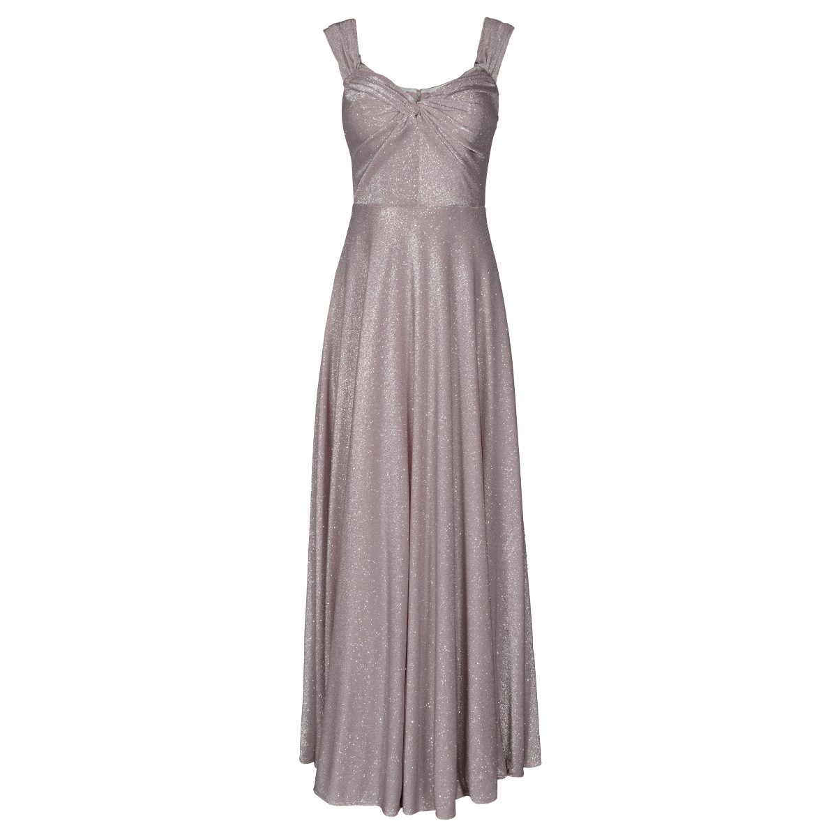 Vestido Talle Con Nudo Nylon Met&aacute;lico Philosophy Jr Nights Para Mujer image number null
