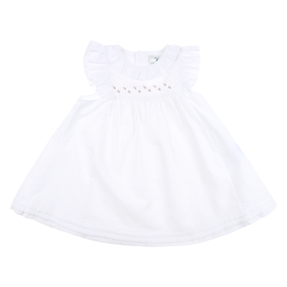 Vestido Bordado Flores Carosello para Beb&eacute; Ni&ntilde;a image number null