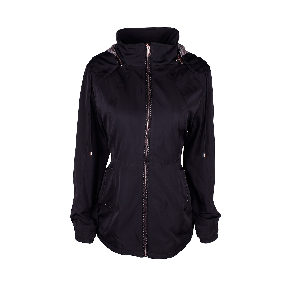 Gabardina Con Capucha Philososphy Para Mujer Junior image number null