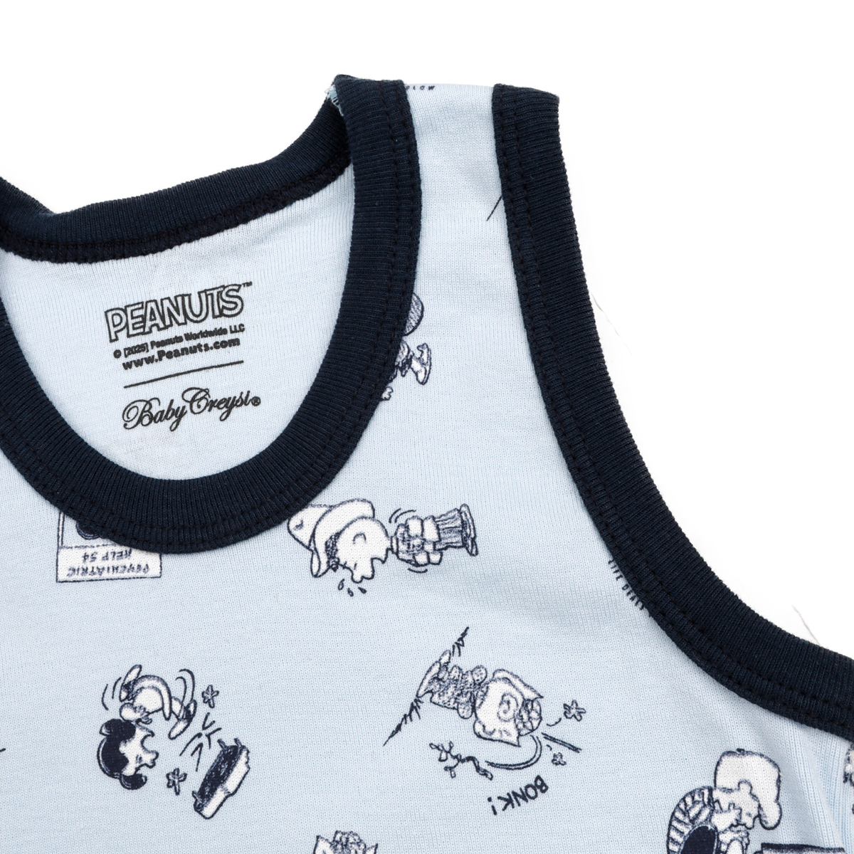 3 Pack Camisetas con Dise&ntilde;o Charlie Brown y Snoopy Baby Creysi para Ni&ntilde;o image number null