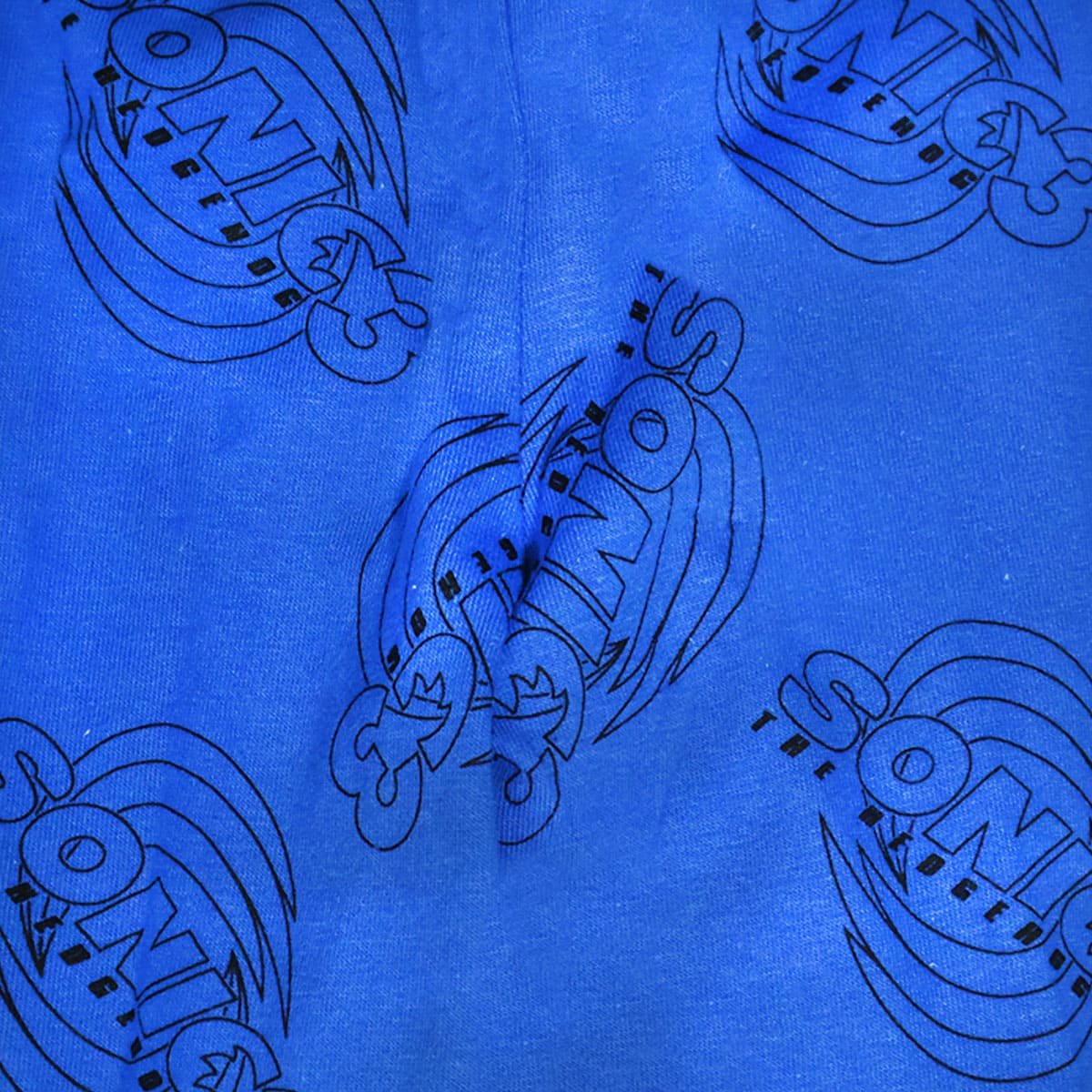 Pijama de Player Manga Larga y Pantal&oacute;n Azul con Dise&ntilde;o Sonic para Ni&ntilde;o image number null