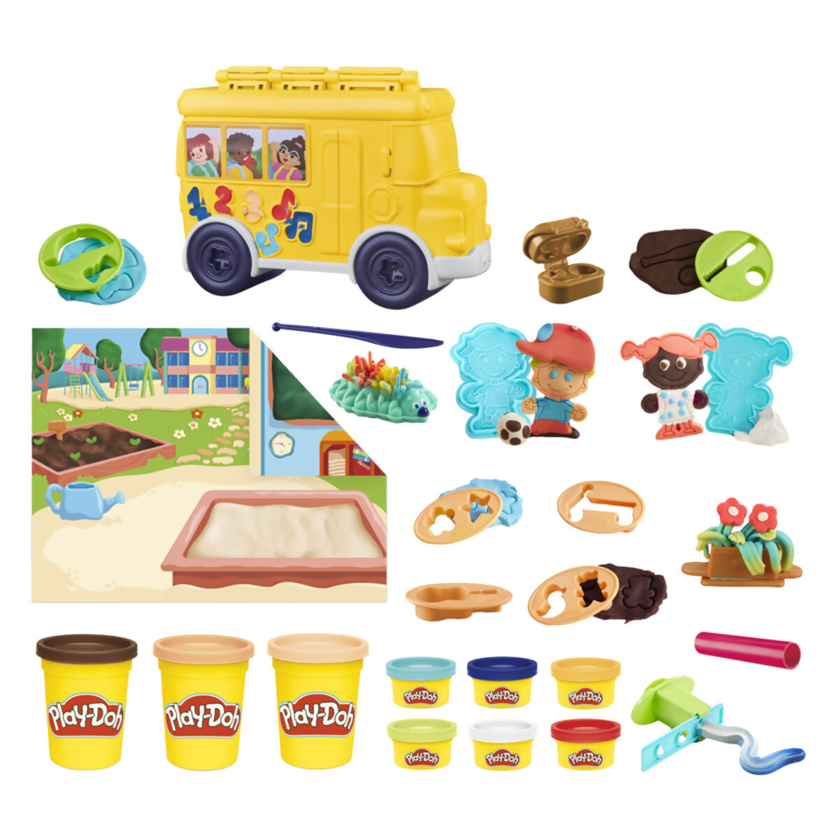 Set Aventuras en la Escuela Play-Doh image number null