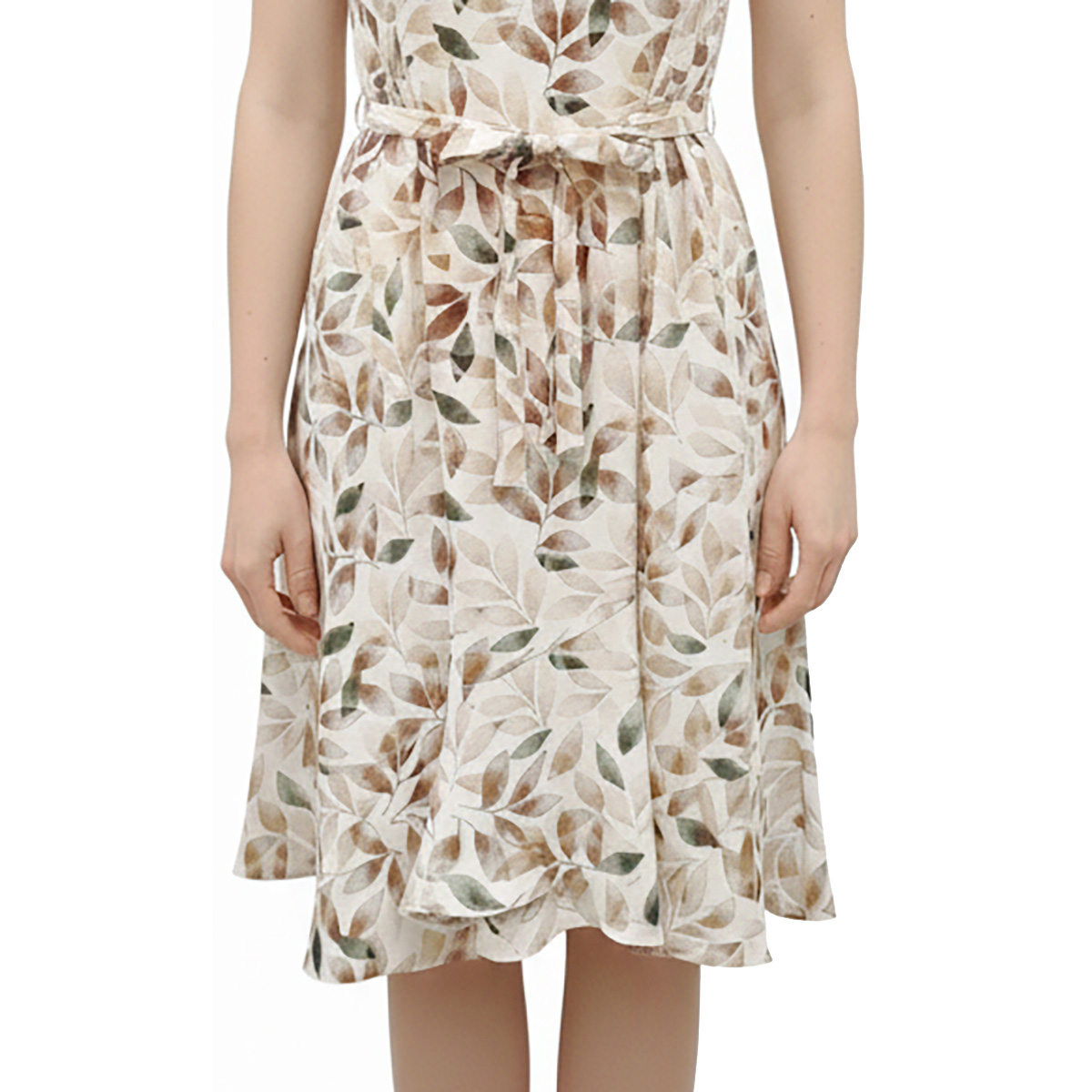Conjunto de 2 Piezas de Saco Liso y Vestido Estampado Diva para Mujer image number null