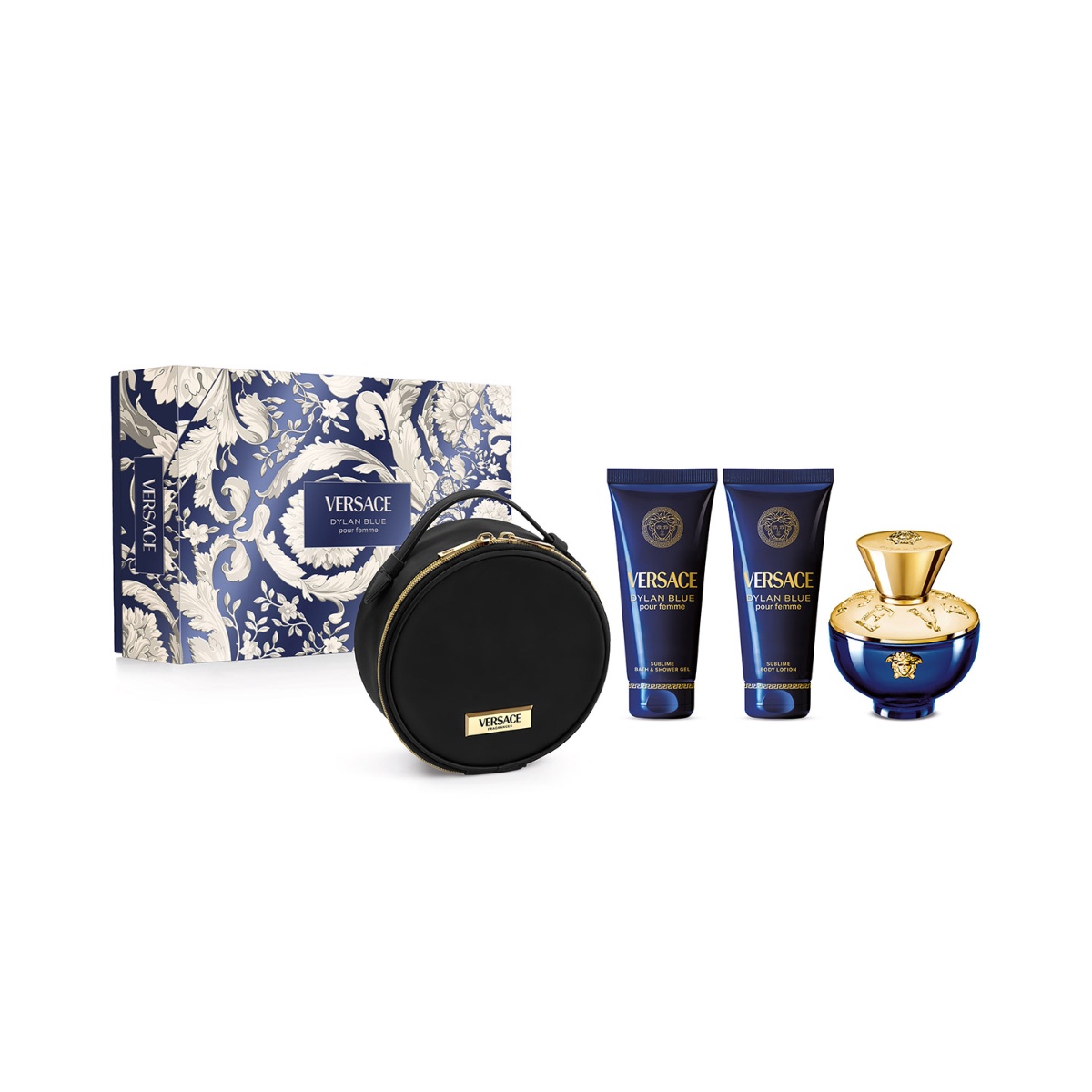 Set Versace Dylan Blue Pour Femme + 3 Pzs Edp 100 Ml Mujer image number null