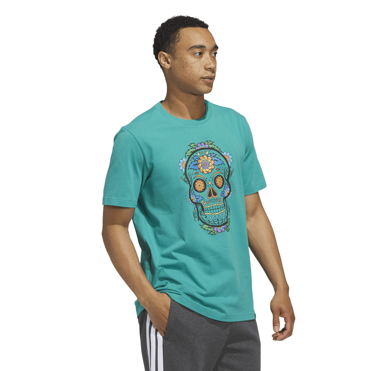 Playera Casual Adidas Manga Corta para Hombre image number null