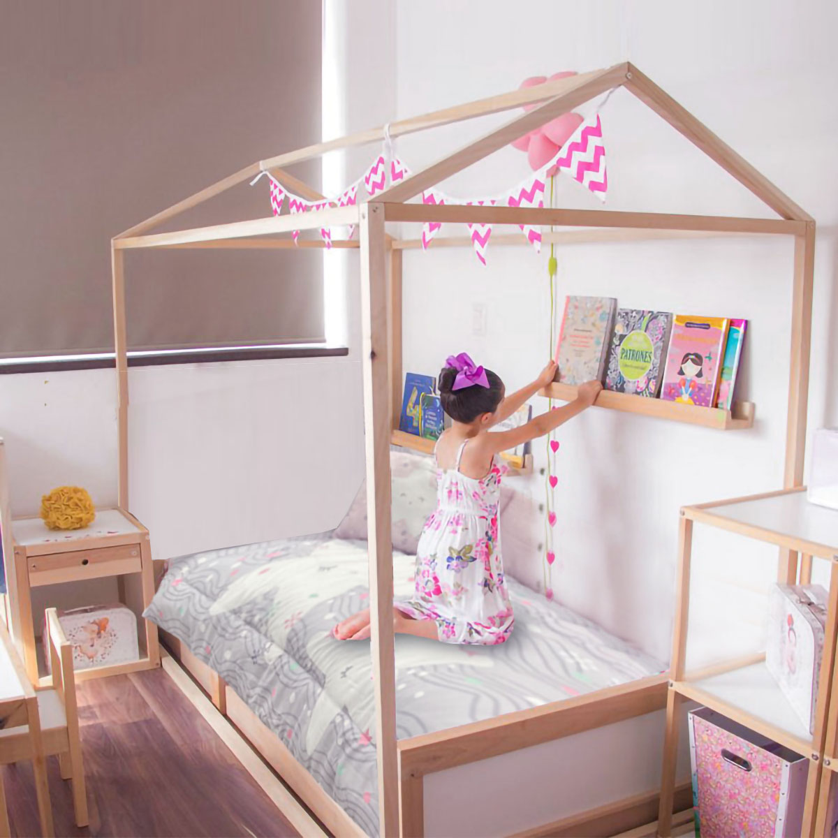 Juego de Cuna Estrella 70x100 Polo One By Inbed Color Rosa image number null