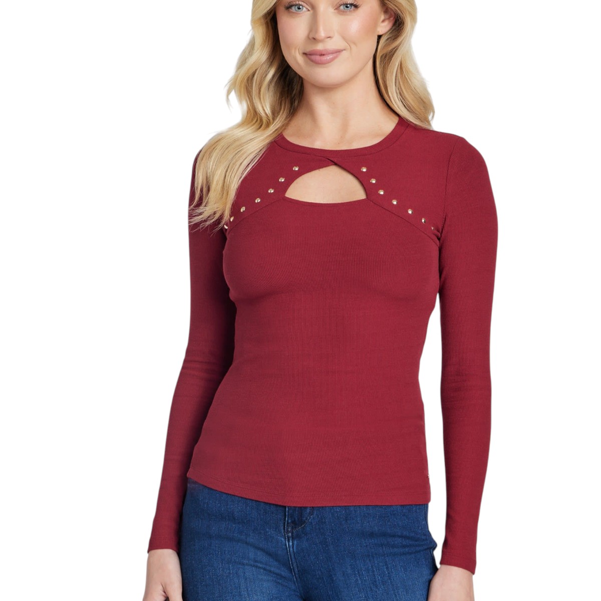 Blusa manga larga para Mujer Guess Factory image number null