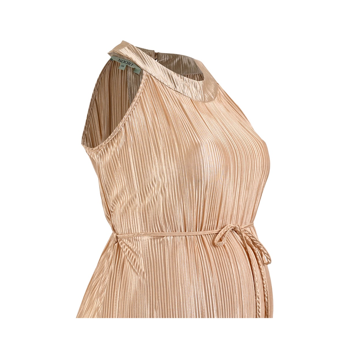Vestido de maternidad largo plisado Noori para mujer image number null