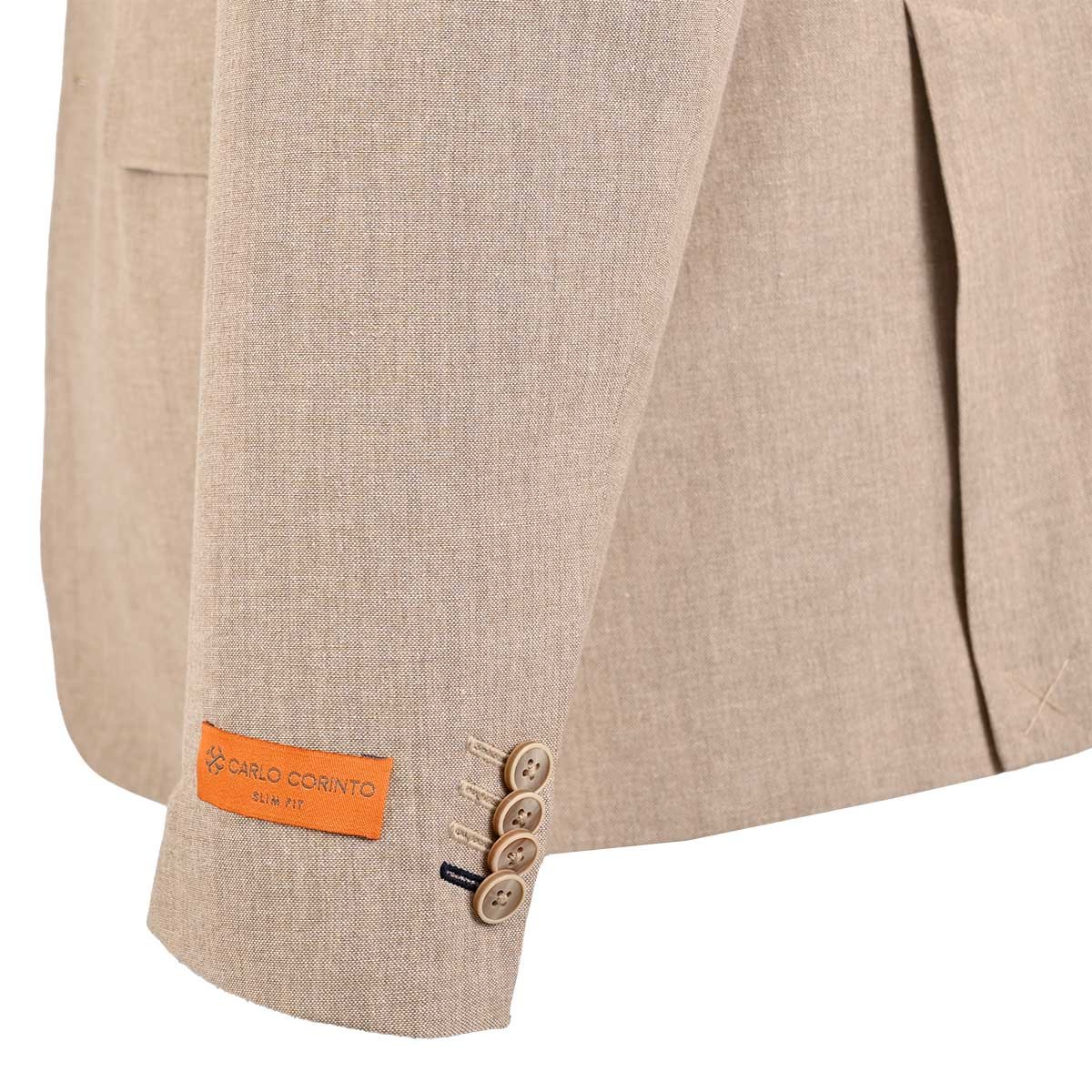 Saco en Lino Carlo Corinto para Hombre Plus image number null