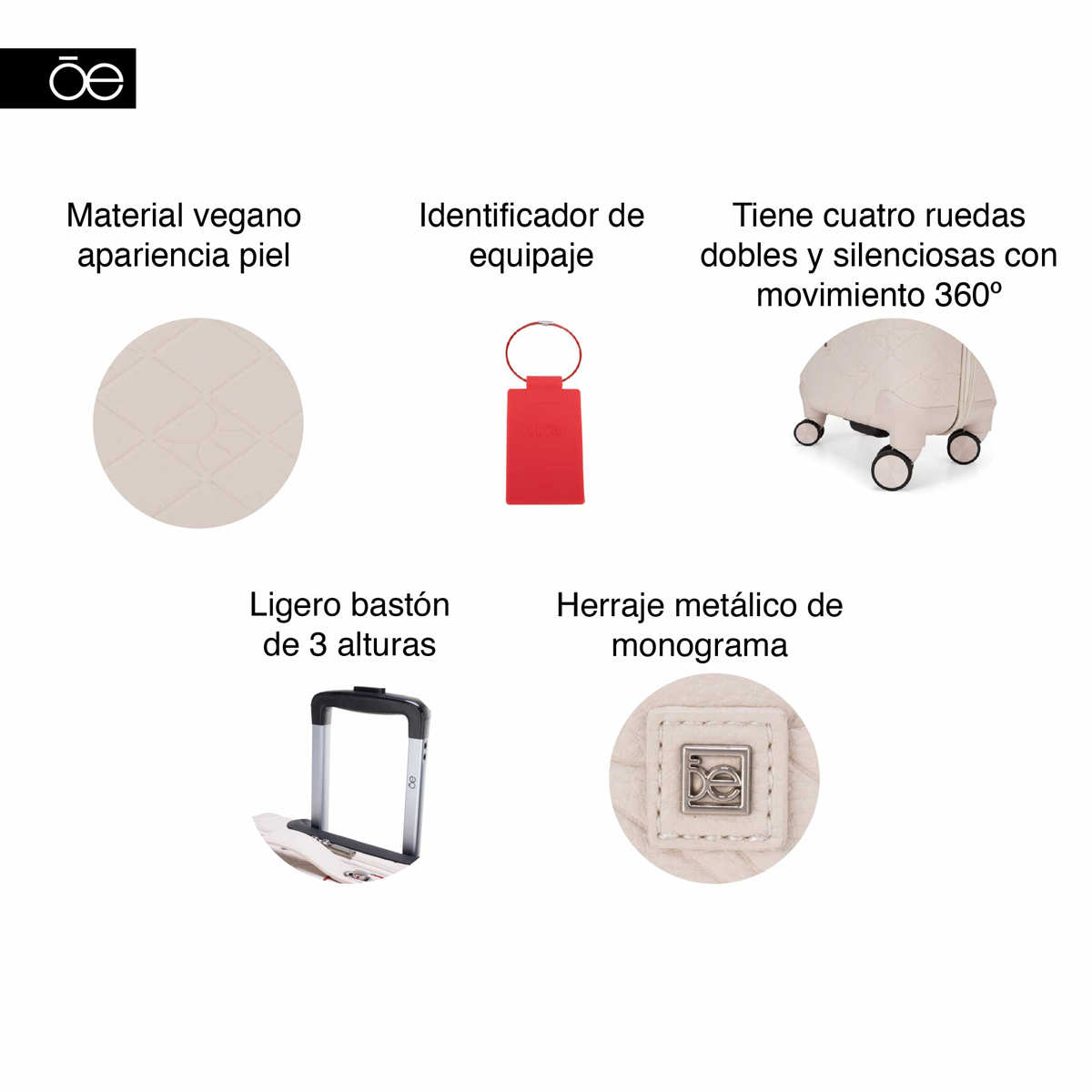 Set de Viaje Cloe Hs Ajaris Blanco image number null