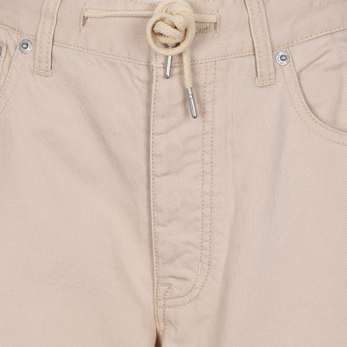 Pantalon Bull Denim Con Cordon Lifestyler Para Mujer Petite image number null