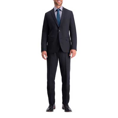 Saco Active Series Slim Fit Modelo elo Hz80243N Negro Haggar Para Hombre image number null