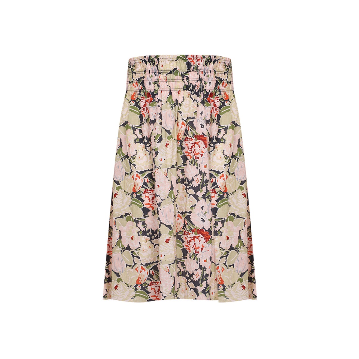 Falda Larga Estampada Dex Plus Para Mujer Curvy image number null
