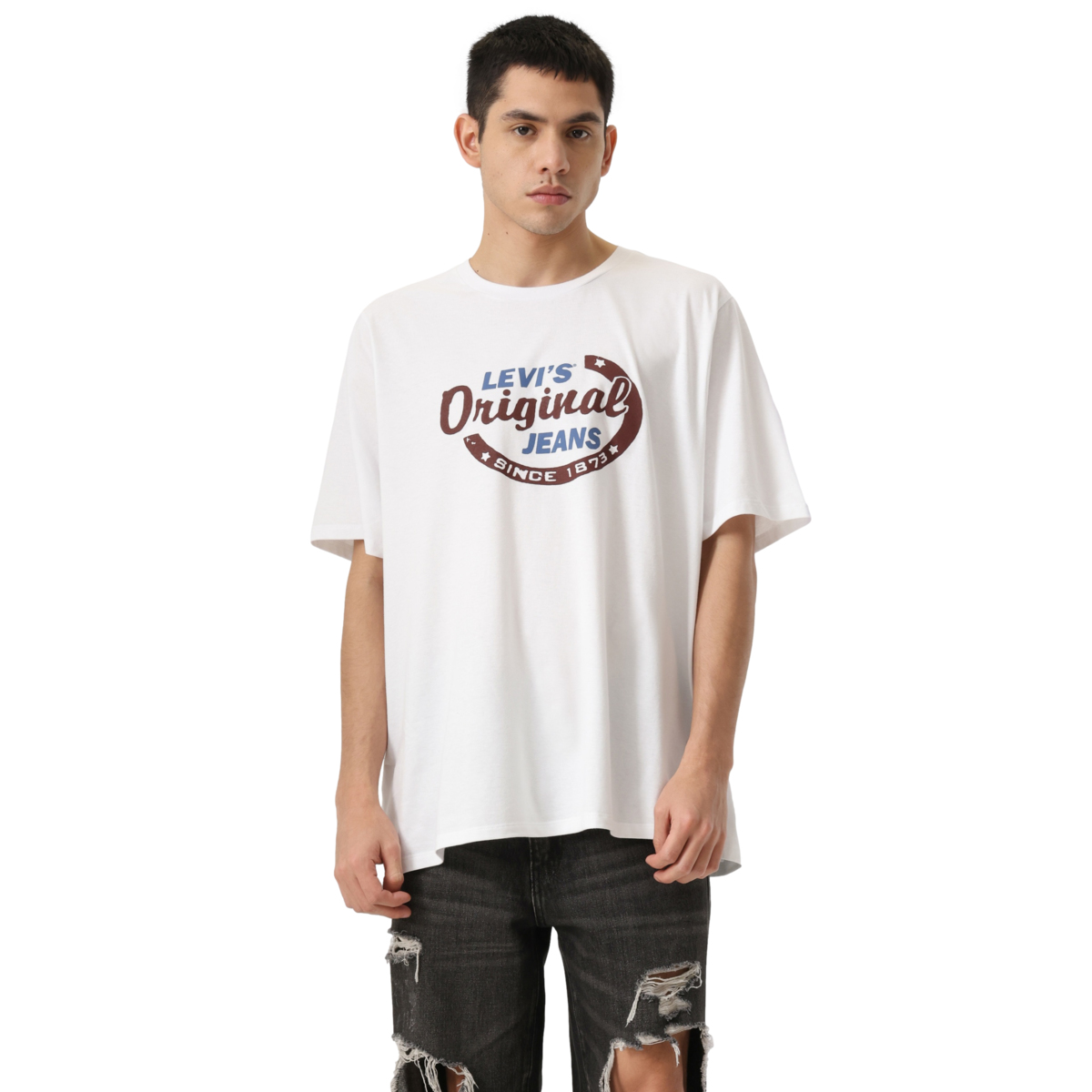 Playera con Grafico Levi's Manga Corta para Hombre Plus image number null