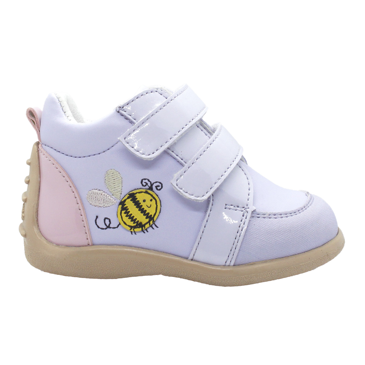 Zapato Velcro Abejita 12-15 Morado Andanenes image number null