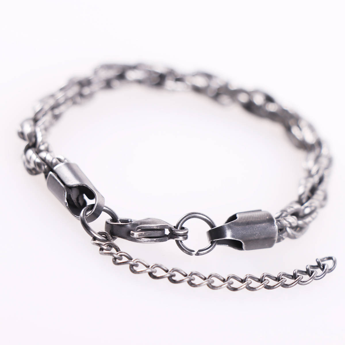 Pulsera Hombre Cadena Ajustable Acero Inoxidable LEVEL 26 image number null