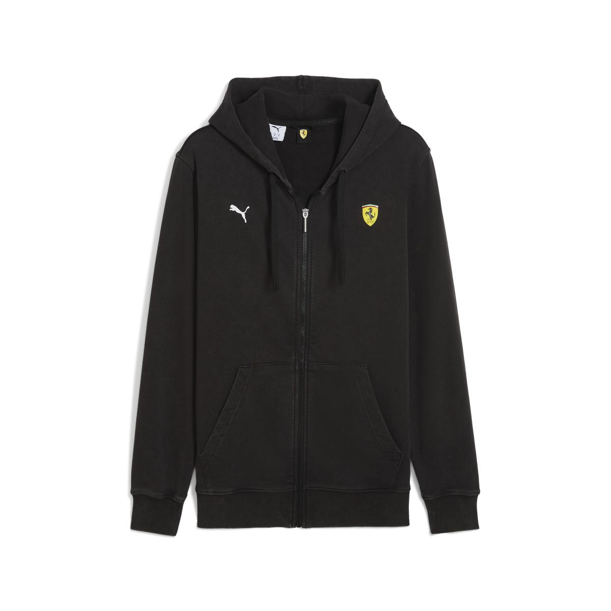 Sudadera negra Ferrari Hood 632776 01 P Hombre PUMA image number null