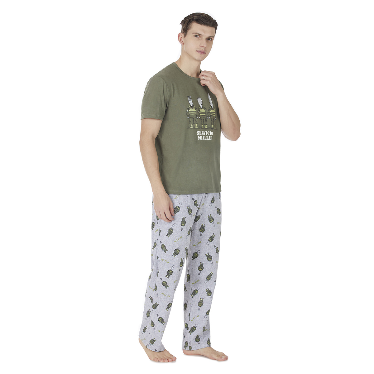 Pijama de Pantal&oacute;n Dream Tops & Bottoms para Hombre image number null