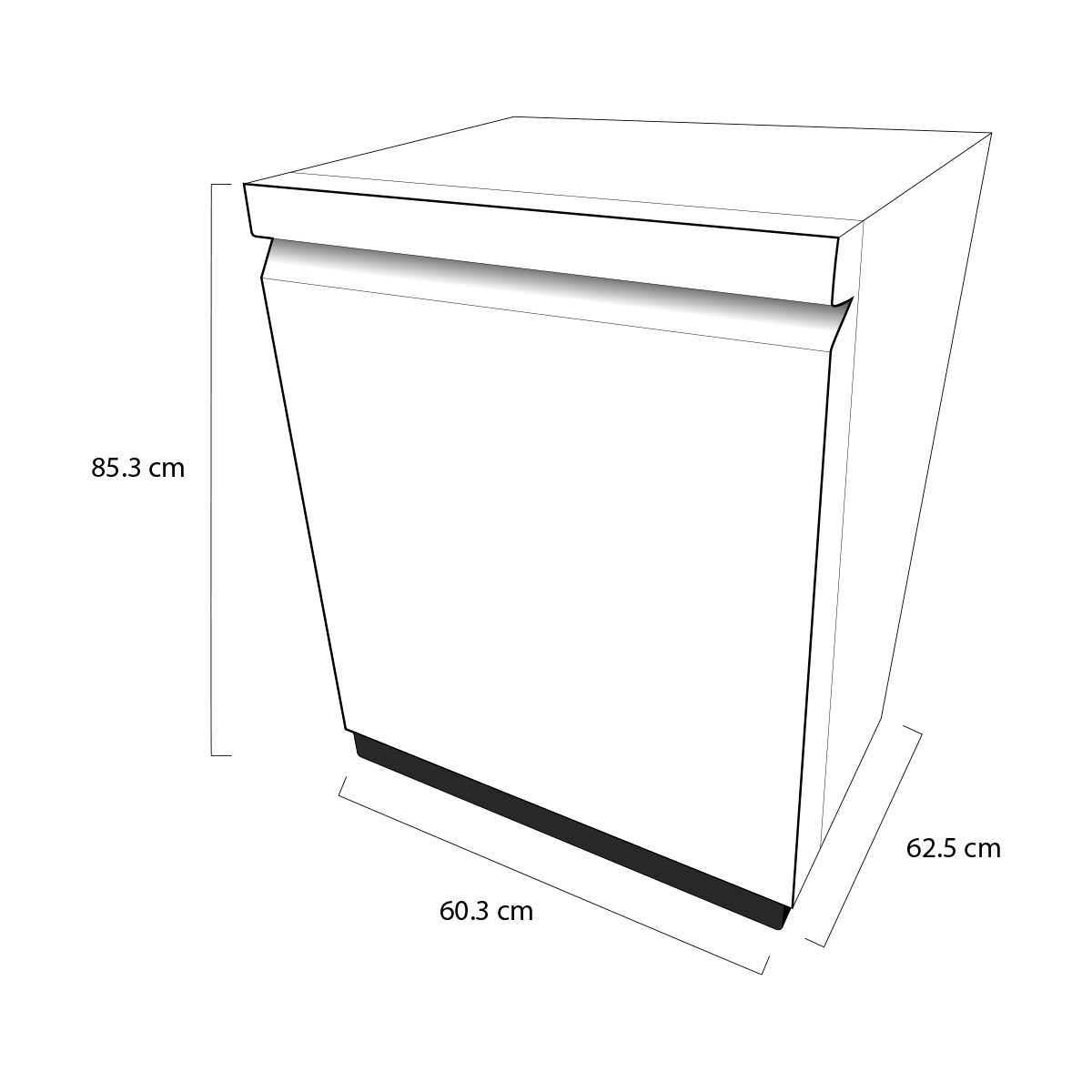 Lavavajillas LG QuadWash de Empotre Acero Inoxidable LDFN3432T image number null