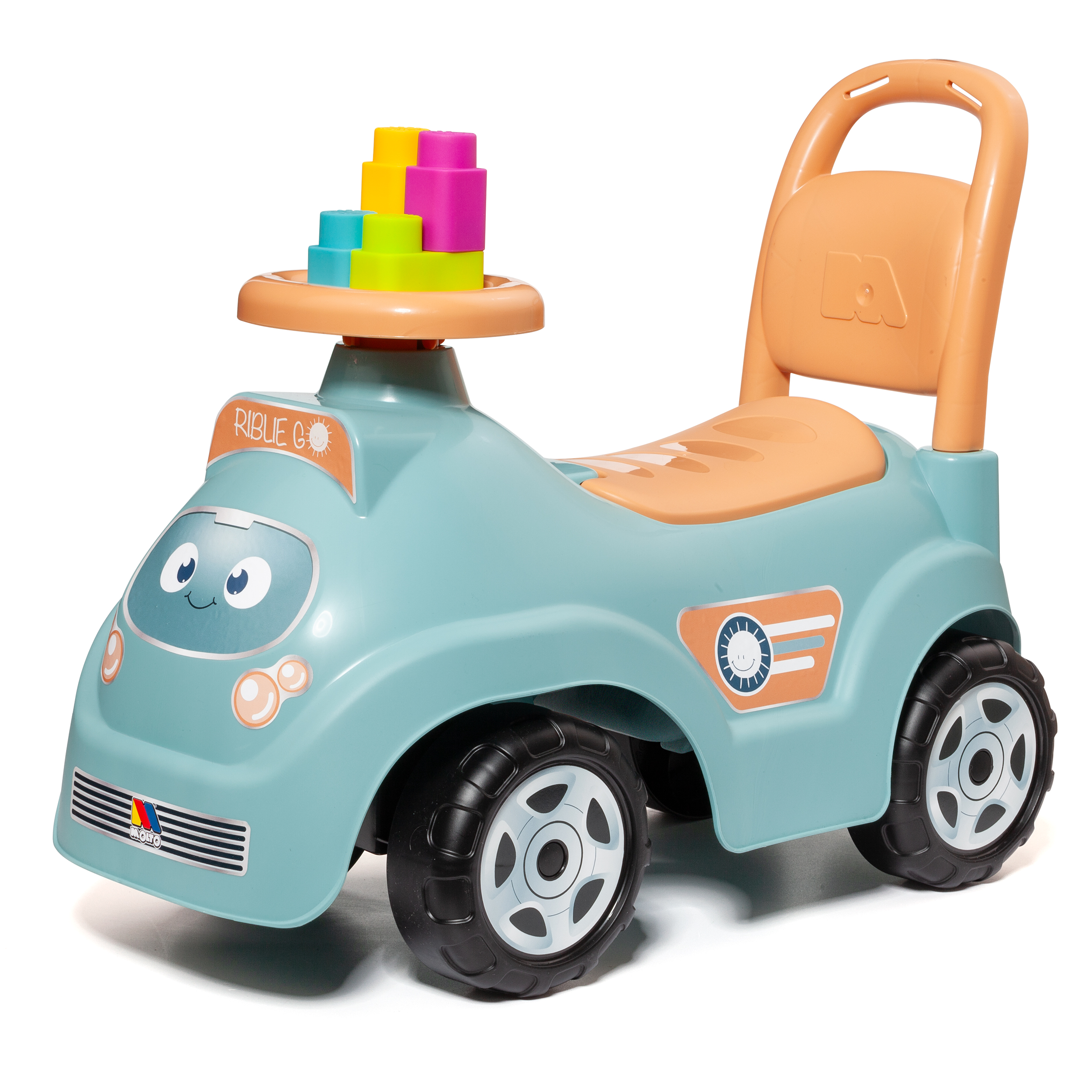Montable Riblie Go Con Bloques Azul Molto image number null