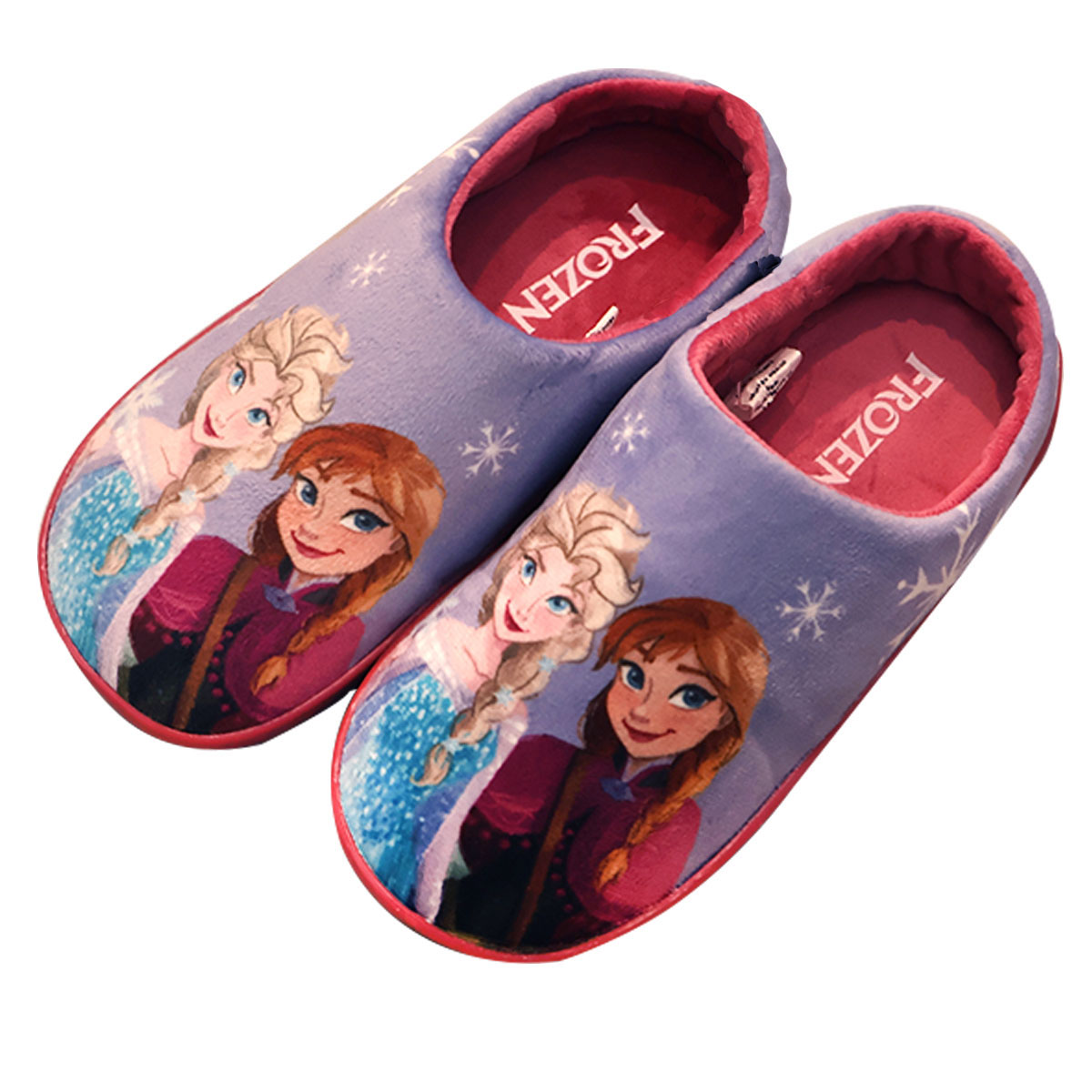 Pantufla con Dise&ntilde;o Personajes Disney Frozen Multicolor para Ni&ntilde;a image number null