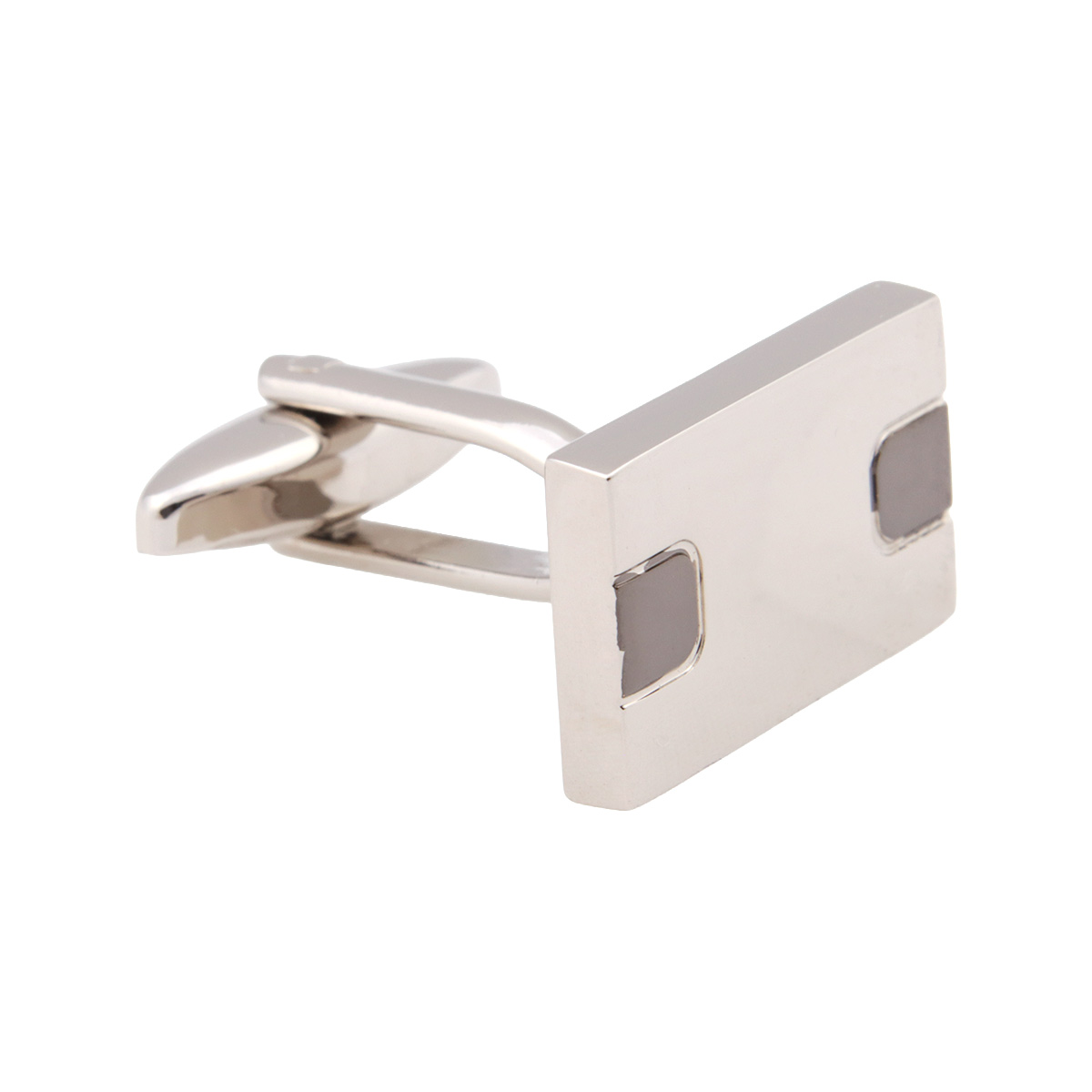 Mancuernillas Rectangulares Lat&oacute;n Carlo Corinto para Hombre image number null