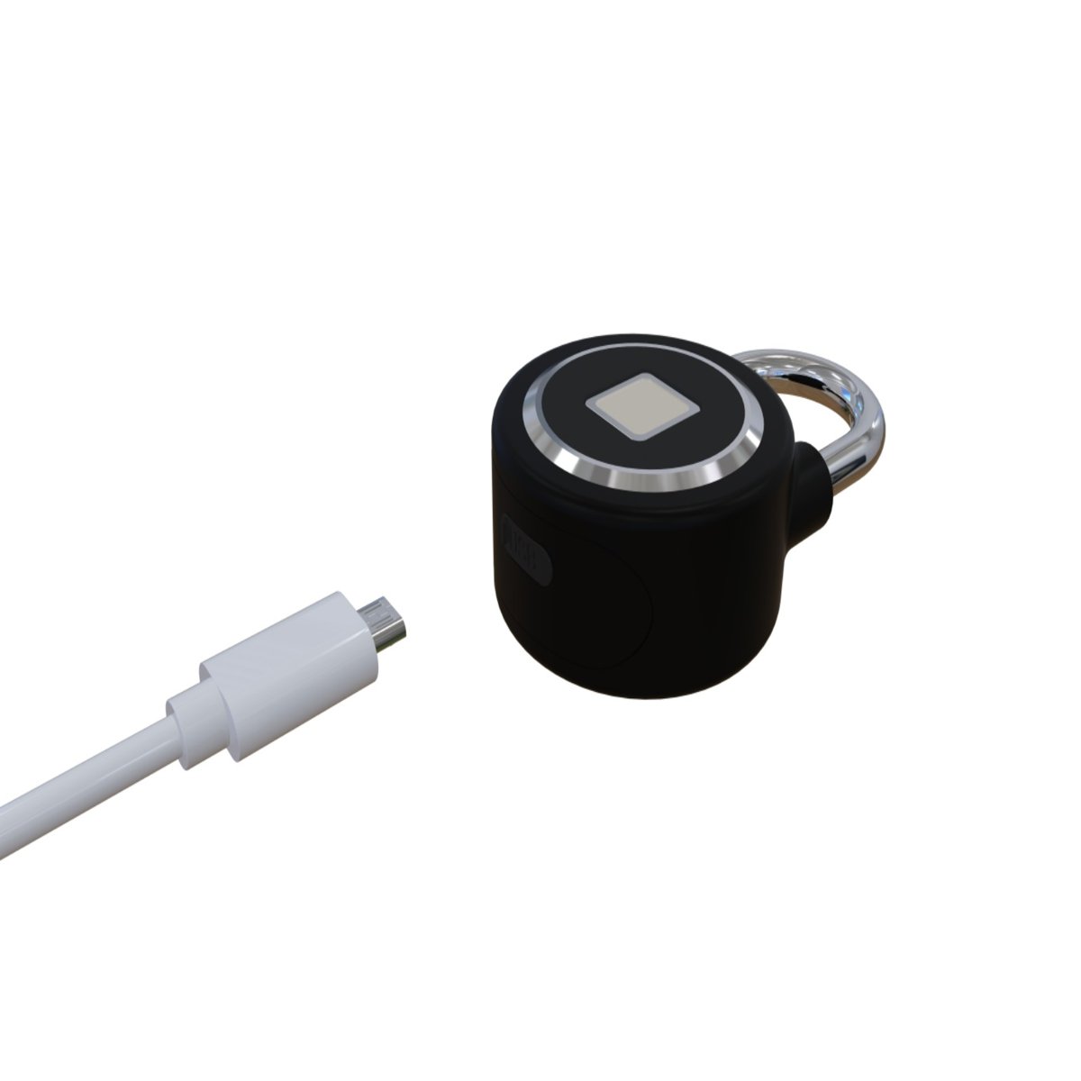 Candado Inteligente Recargable Bluetooth Huella Dactilar image number null