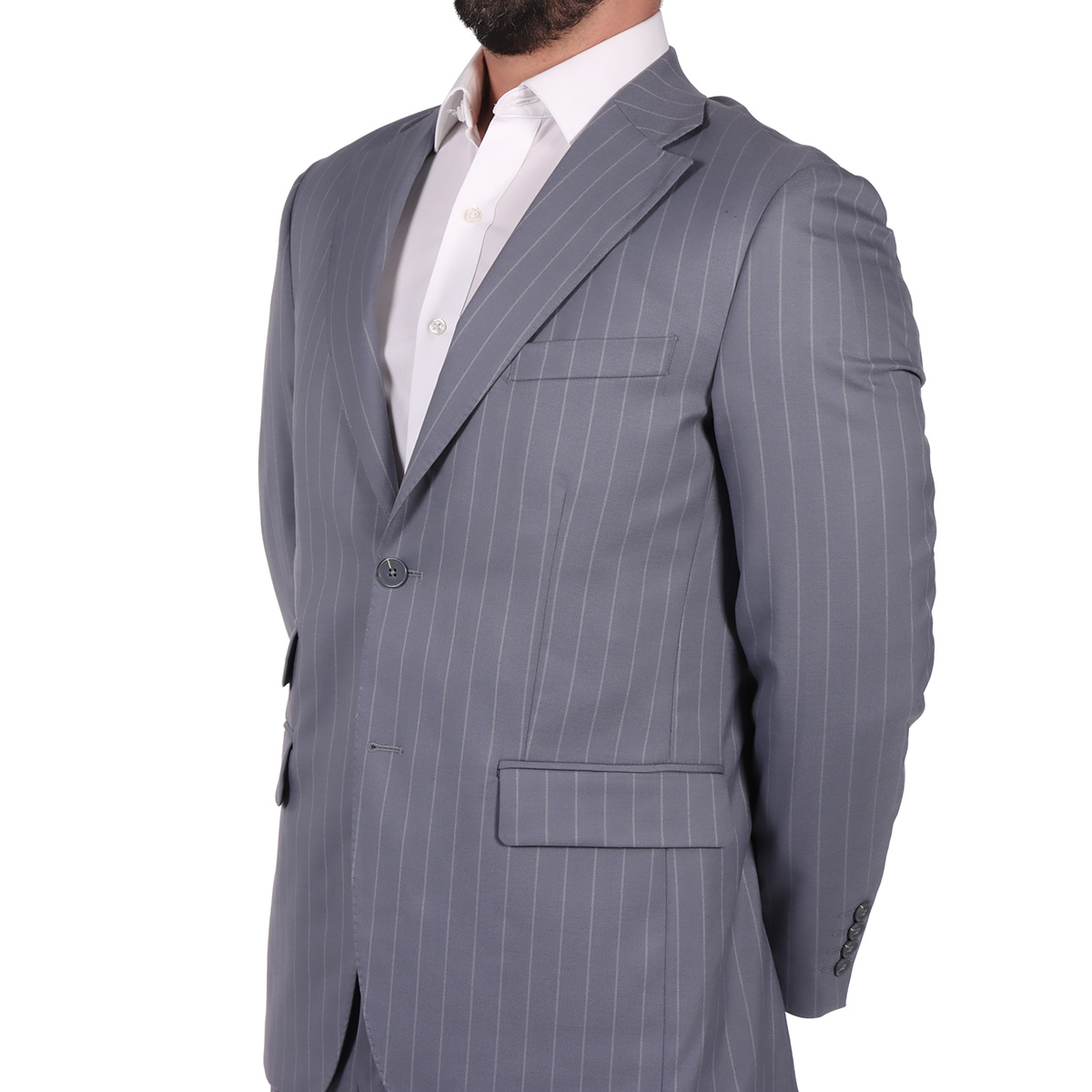 Saco Rayas Finas De LMENTAL para Hombre image number null