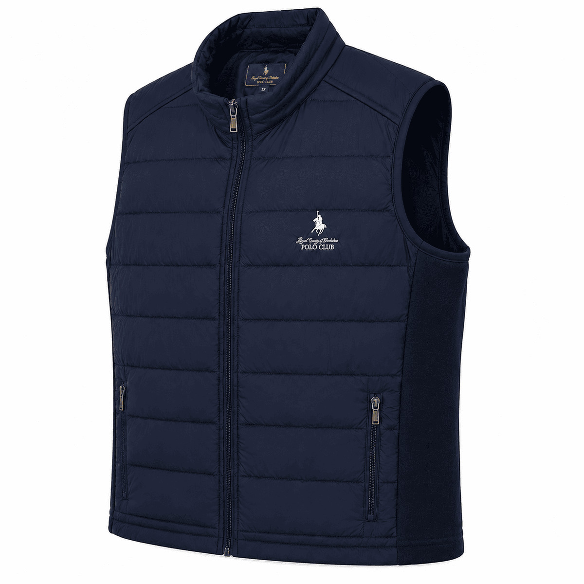 Chaleco Capitonado Royal Polo Club Azul Oscuro para Hombre Plus image number null