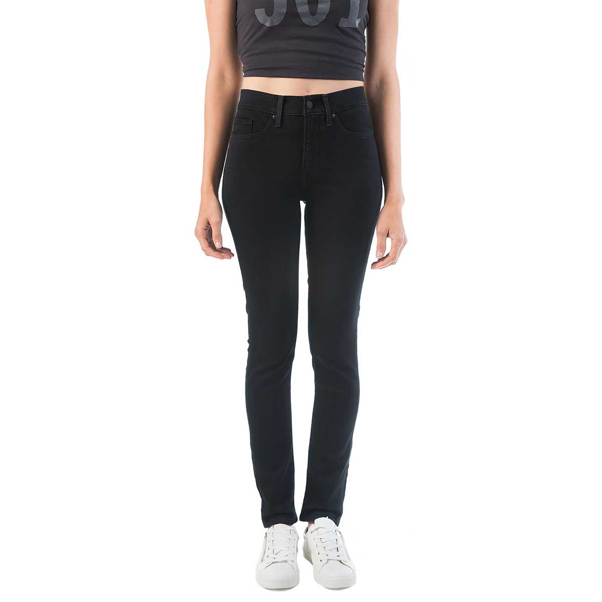 Pantal&oacute;n acabado flat con panel tummy-slimming Levis Misses para Mujer image number null