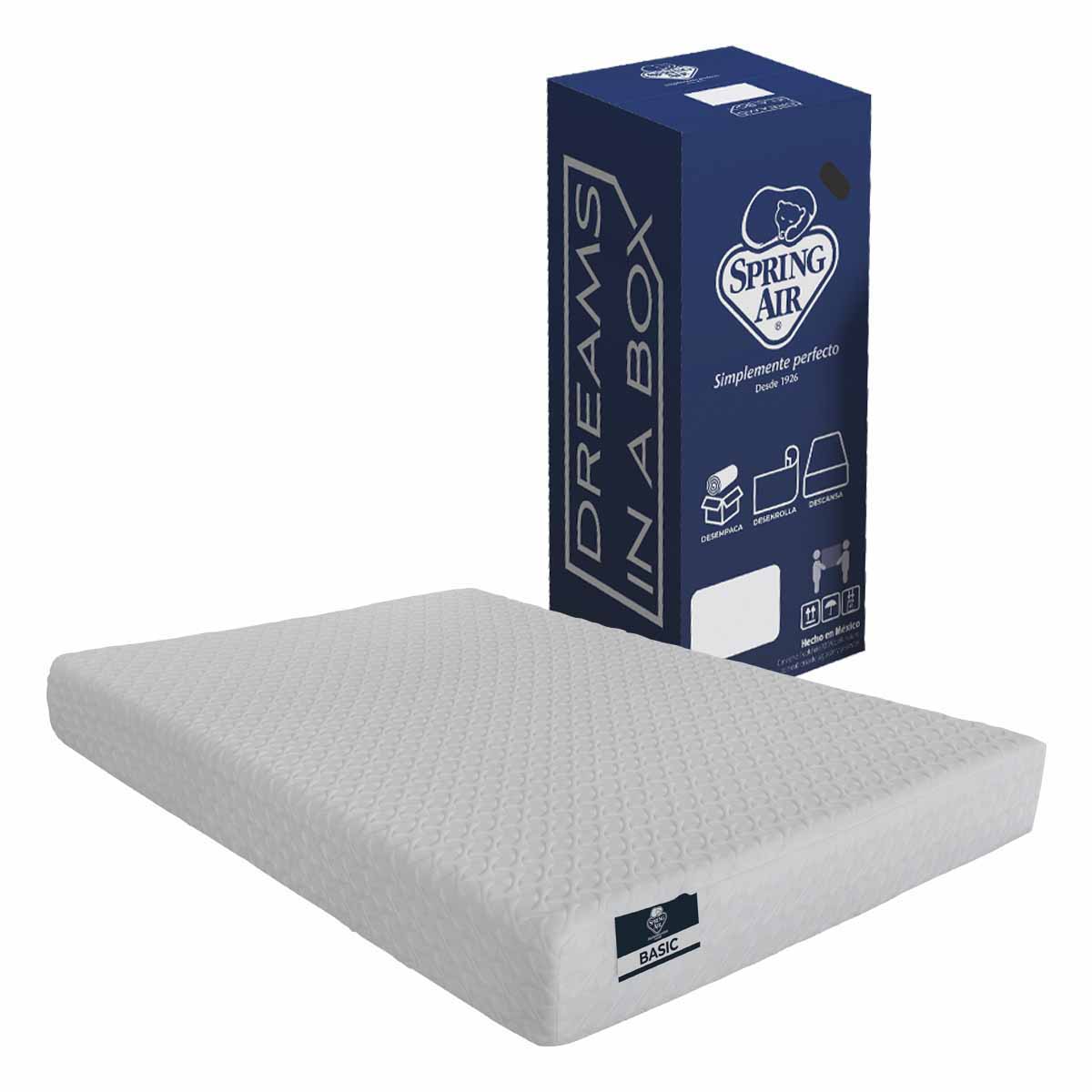 Colch&oacute;n en Caja King Size Basic Dreams Spring Air image number null