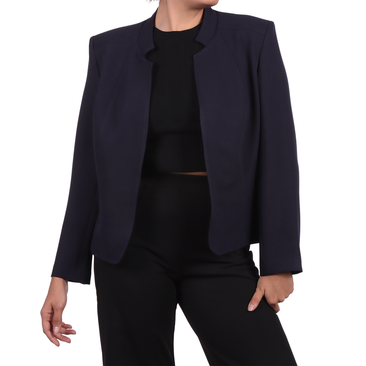 Saco Liso Manga Larga Elegancia Diva By Gamus para Mujer image number null