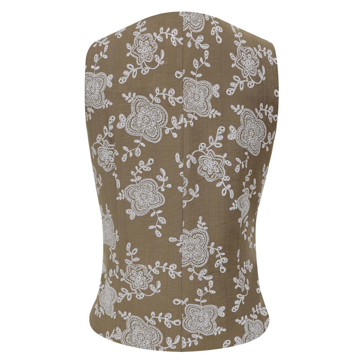 Chaleco sastre de estampado floral para Mujer BASEL image number null