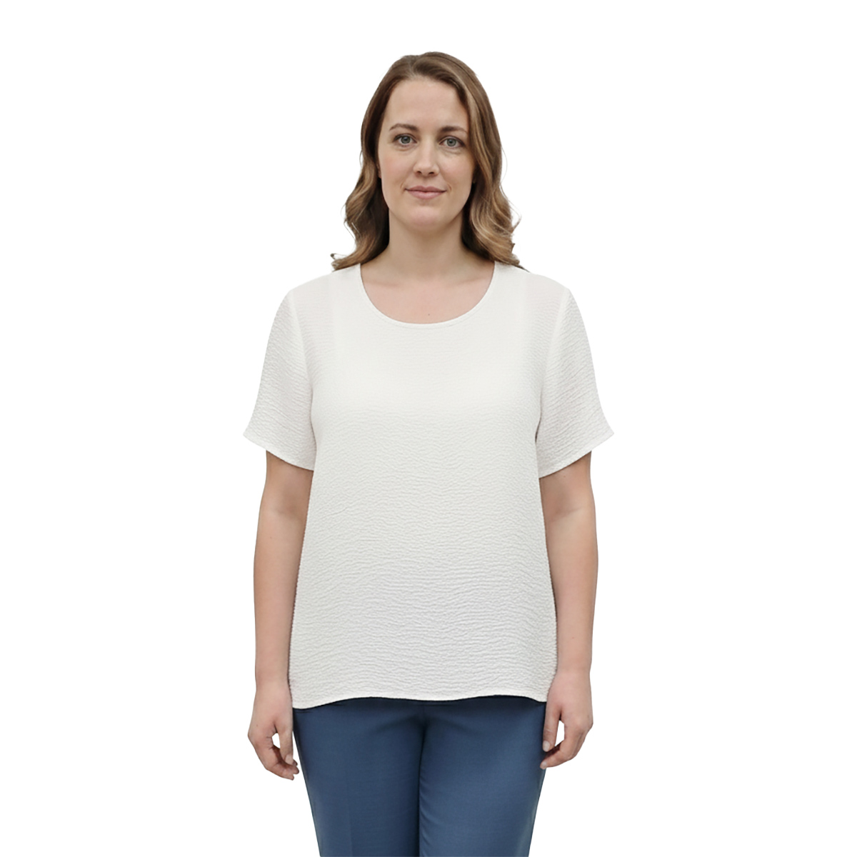 Conjunto de 3 Piezas de Saco Combinado Top y Pantal&oacute;n Liso Diva para Mujer image number null