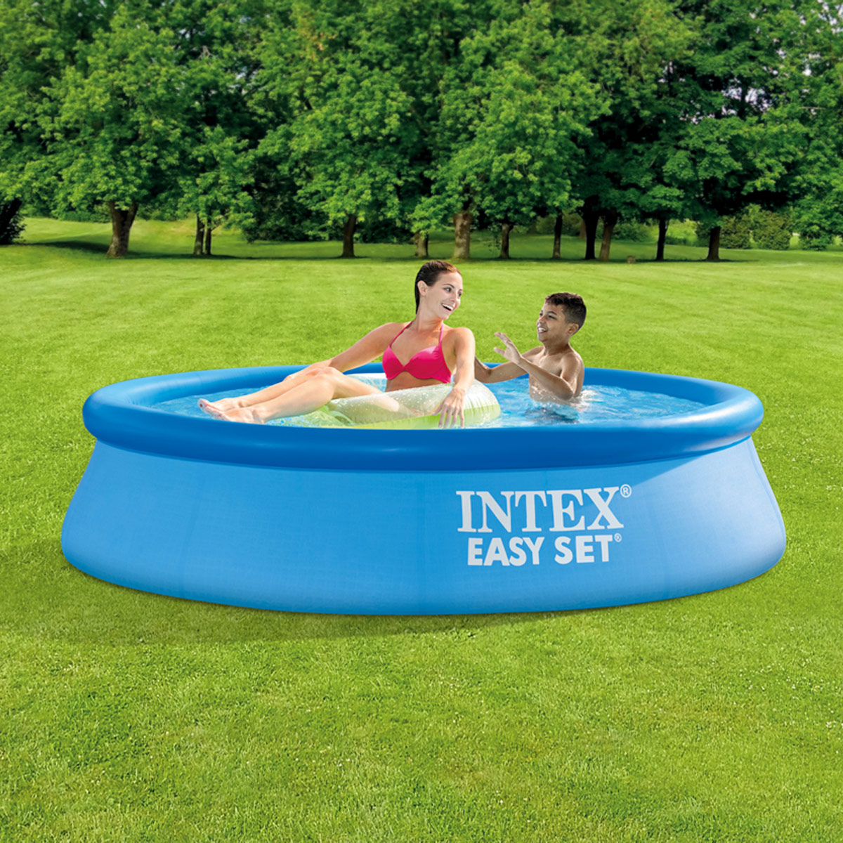 Piscina Easy Set 28106NP Intex image number null