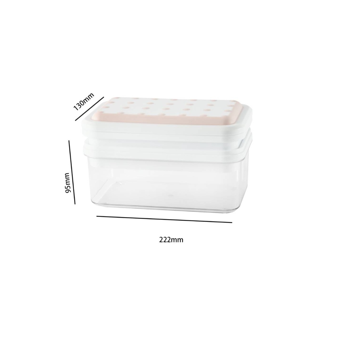Bandeja Para 56 Cubos De Hielo Con Cuchara Home & Details image number null