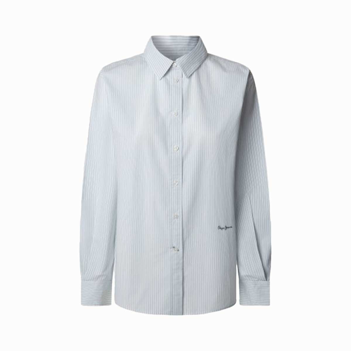 Camisa Corte Recto Rayas  Pepe Jeans Para Mujer Junior image number null