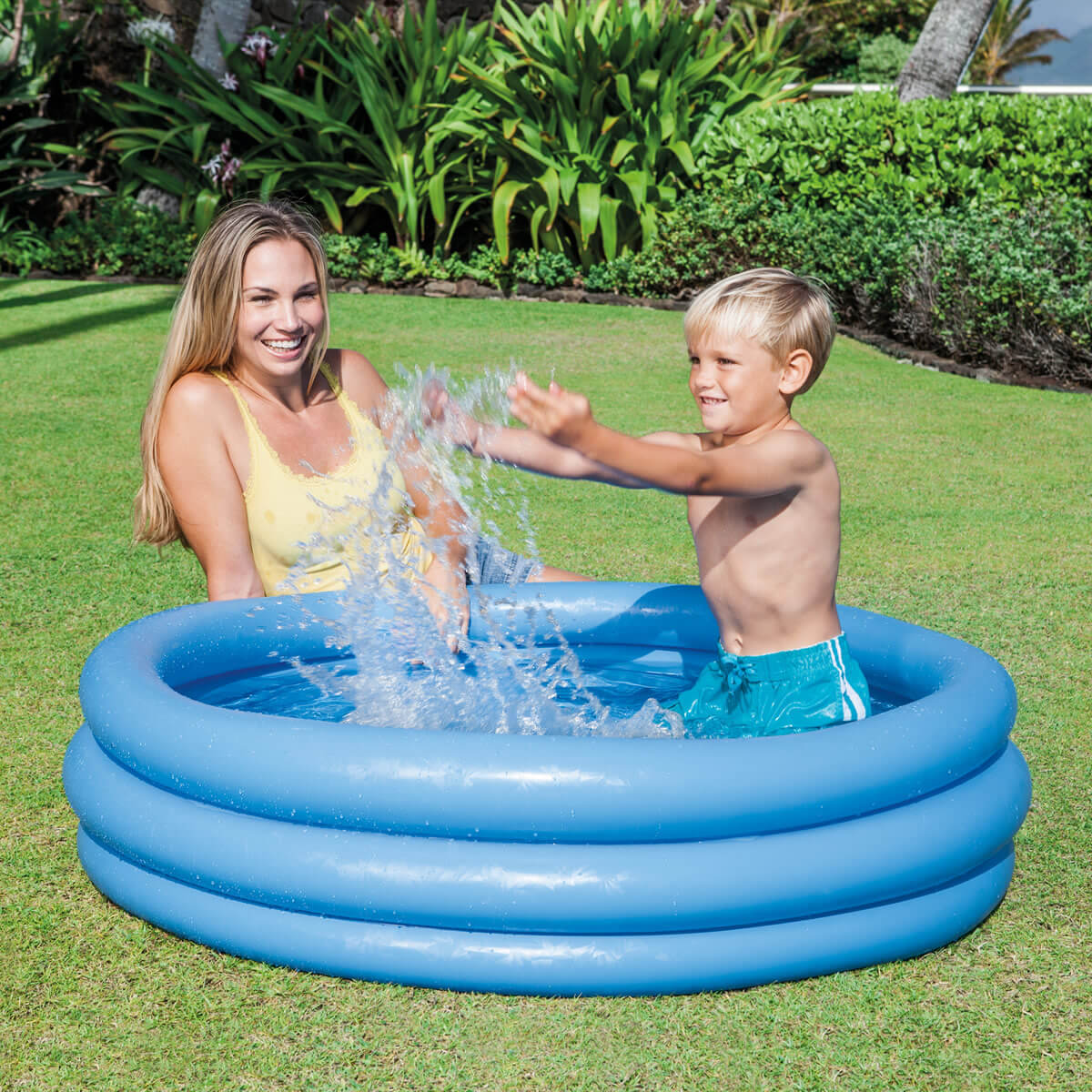 Piscina Inflable Azul Intex image number null