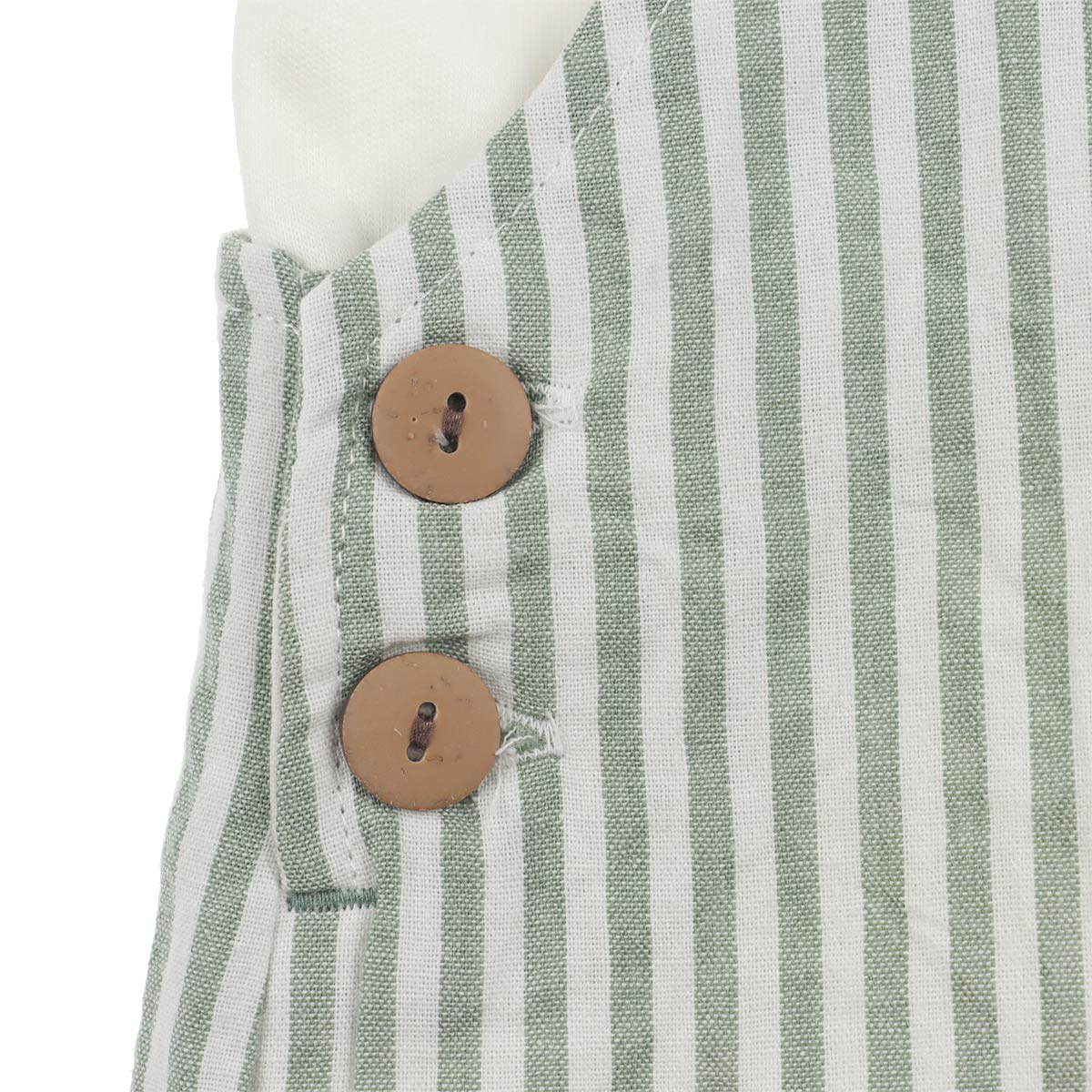 Conjunto Camisa y Pa&ntilde;alero Rayas Algod&oacute;n Carosello Beb&eacute; Ni&ntilde;o image number null