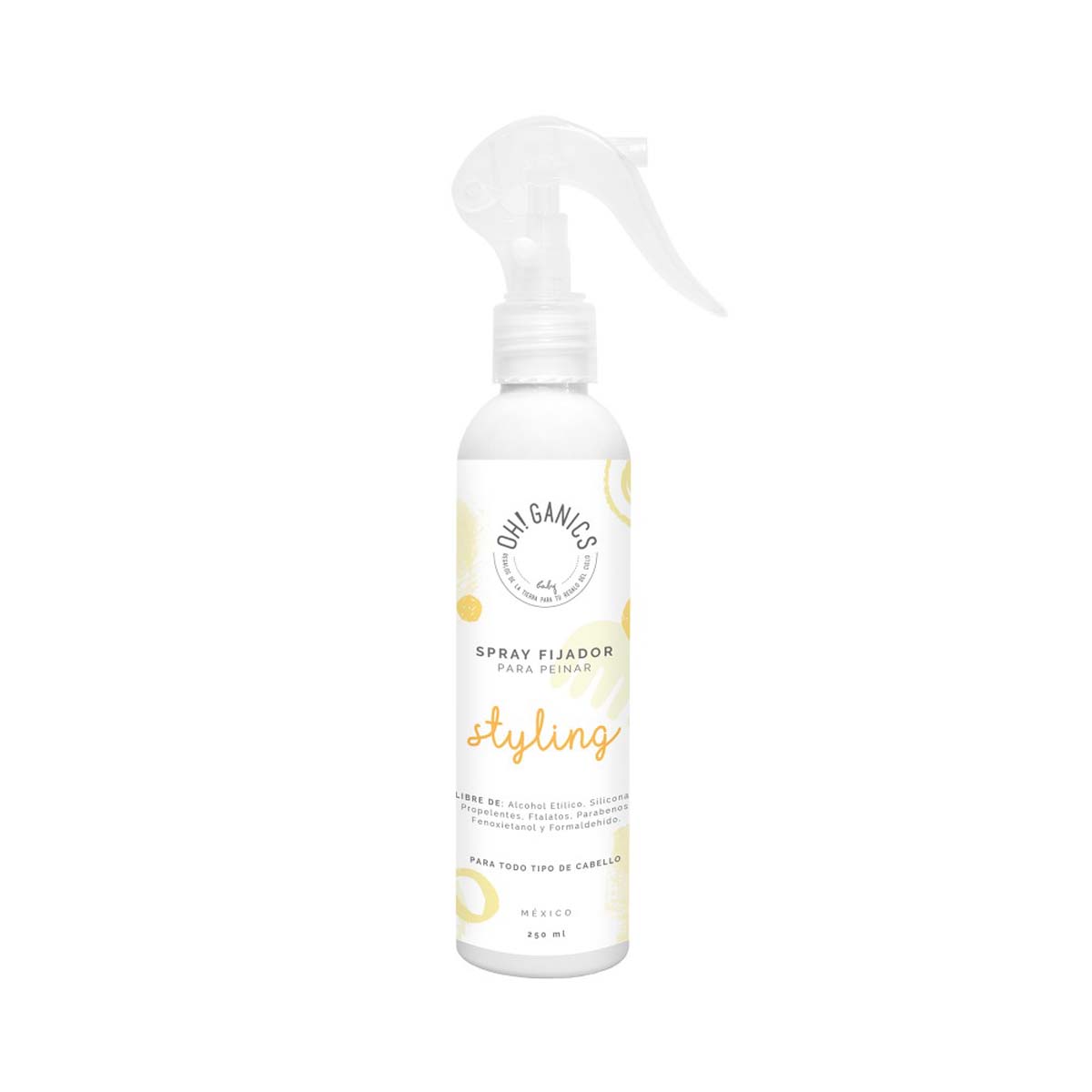 Spray Fijador Para Cabello 250 Ml Oh! Ganics image number null
