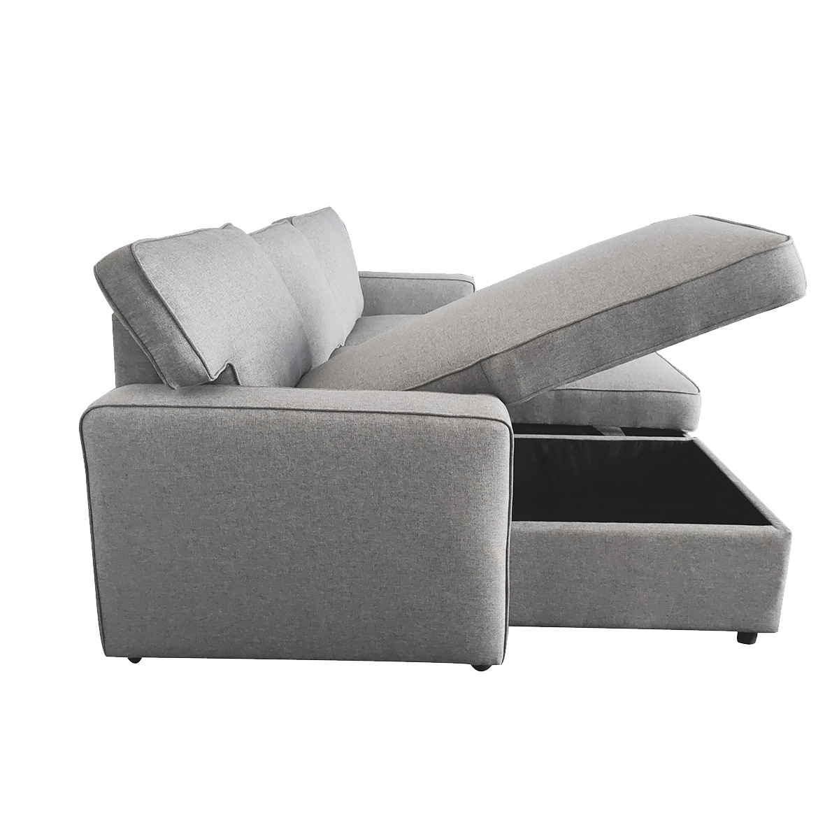 Sof&aacute; Cama Reversible Lenox Respaldo Abatible Lottus image number null