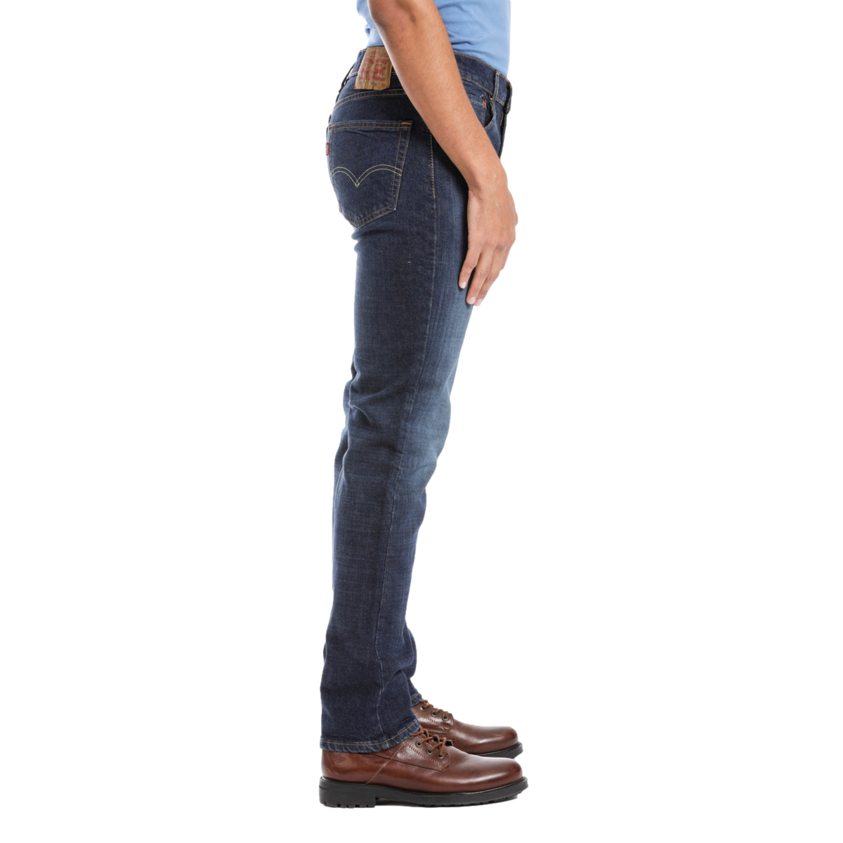 Jeans B&aacute;sico Pierna Slim Levi's Para Hombre Universitario image number null