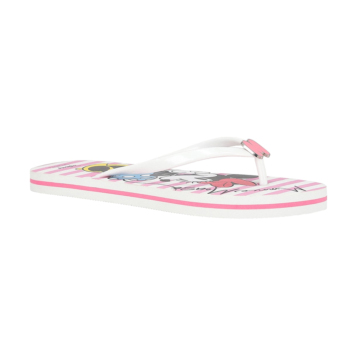 Sandalia Pata de Gallo W Capsule Rosa Disney Estampado Minnie para Mujer image number null